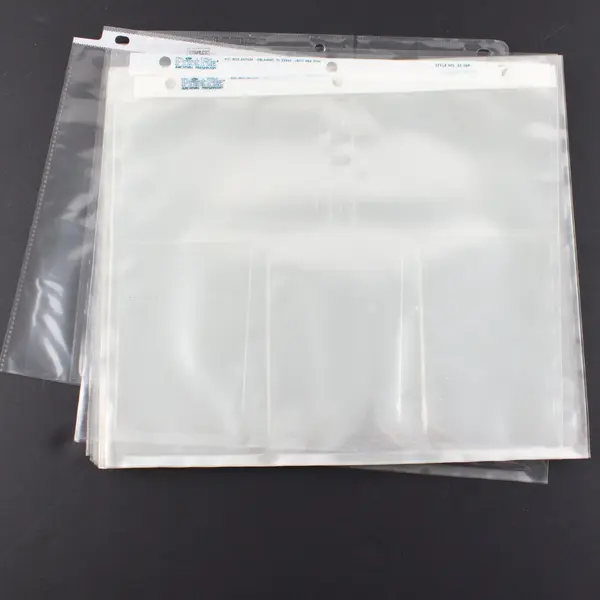 Lot of 30 Print File 35-10P Archival Binder Page Protectors Sleeves