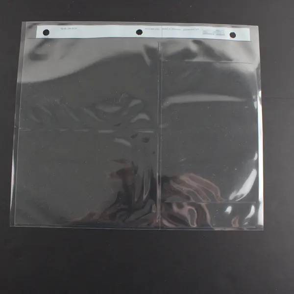Print File 4-Pocket Archival Binder Pages Clear Plastic Lot of 20