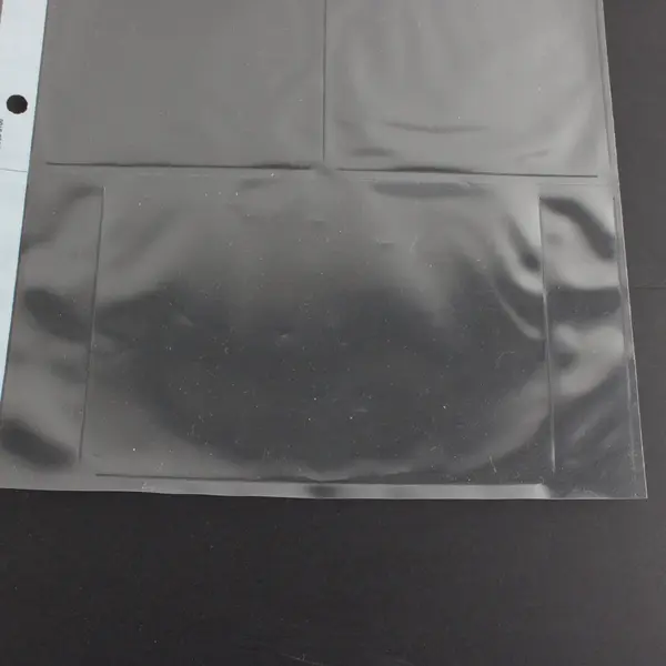 Print File 4-Pocket Archival Binder Pages Clear Plastic Lot of 20