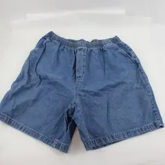 Cabin Creek Women's Denim Pull-On Shorts Medium Wash 18W