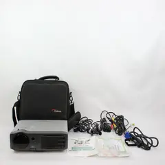 Optoma EP739 Multimedia DVD Video Projector Carrying Case Cords