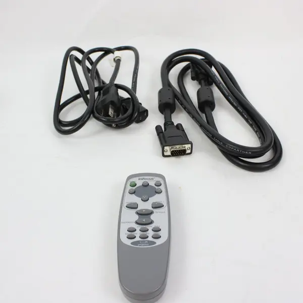 InFocus LS110 Multimedia Data Projector Case Cords Remote Manual