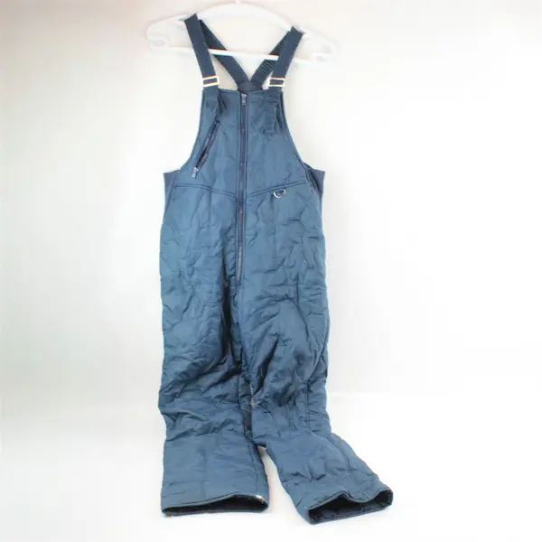 Tiger Bay Women's Blue Snow Bib Pants Size 16 Winter FLAWED