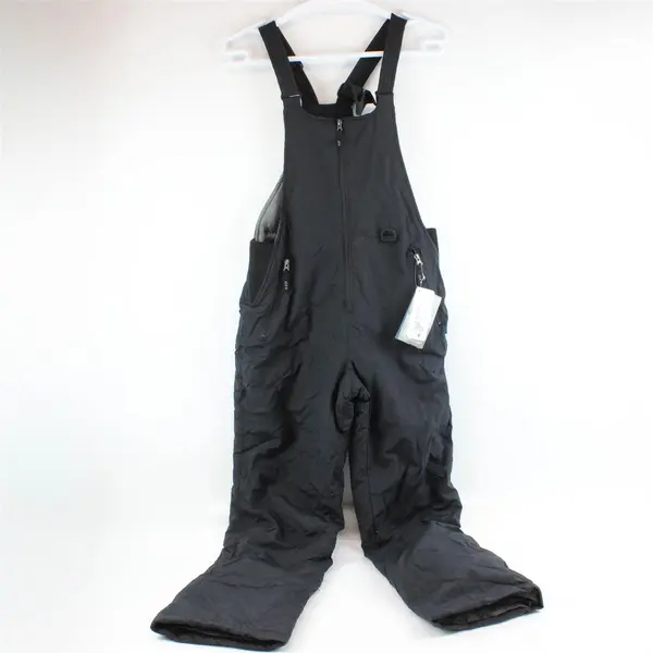 NWT Exposure Project Men's Insulated Bib Pants Black Medium