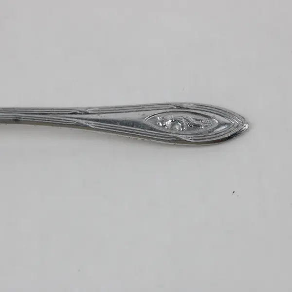 Aluminum Souvenir Tiny Spoon Standing Bear Handle Design 3.25" Good