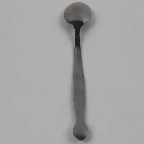 Walco Tippy Taster Vintage 2-Sided Stainless Steel Baby Spoon Starburst