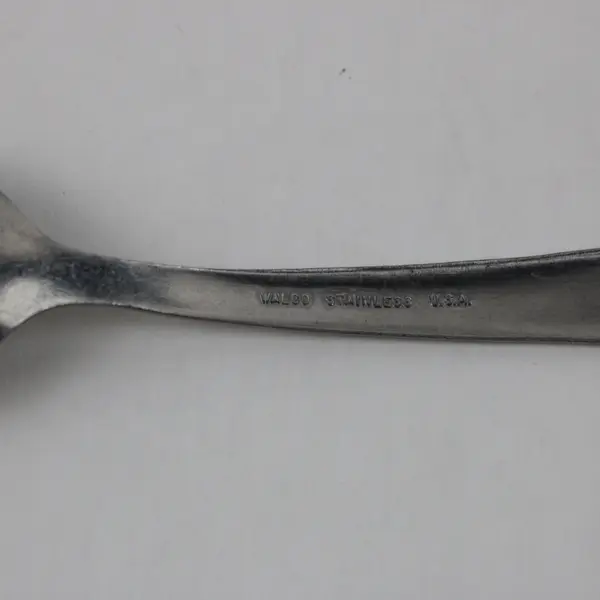 Walco Tippy Taster Vintage 2-Sided Stainless Steel Baby Spoon Starburst