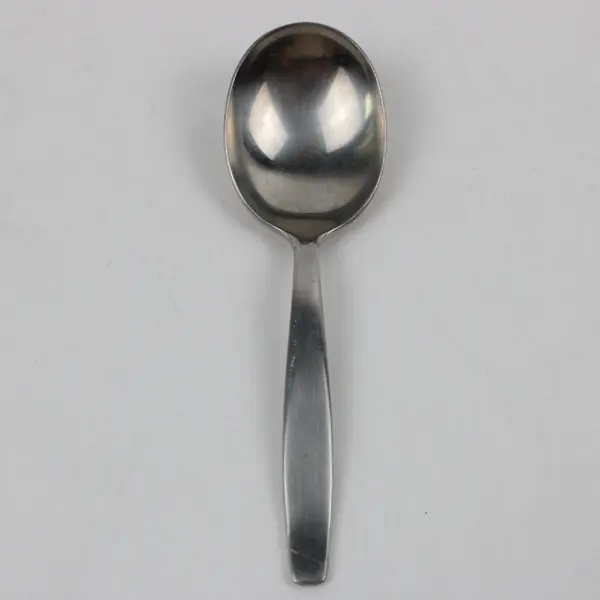 International Silver Today Pattern Deluxe Stainless Steel Baby Spoon 4.5" Good