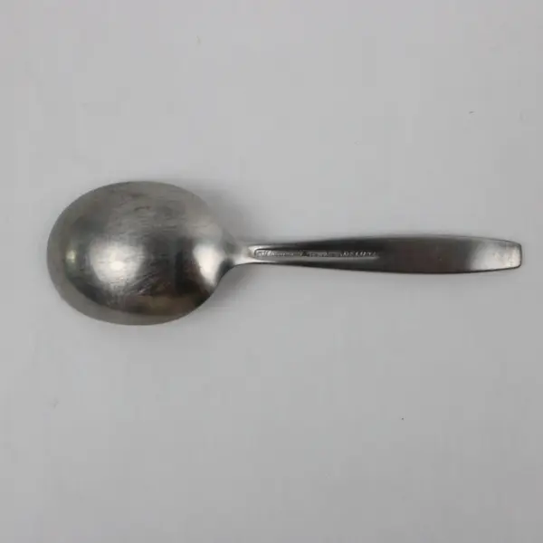International Silver Today Pattern Deluxe Stainless Steel Baby Spoon 4.5" Good