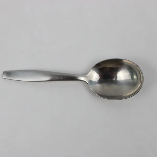 International Silver Today Pattern Deluxe Stainless Steel Baby Spoon 4.5" Good