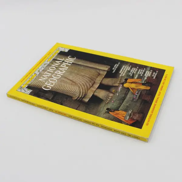 National Geographic Mag January 1979 Features Sri Lanka Missing Sound Sheet 