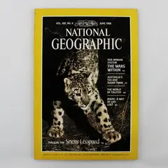 National Geographic Magazine June 1986 Tracking the Snow Leopard Bikini Island