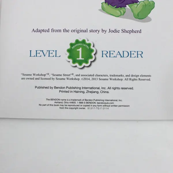 Sesame Street Rhyming Rapunzel Jodie Shepherd 2014 Paperback Reading Level 1