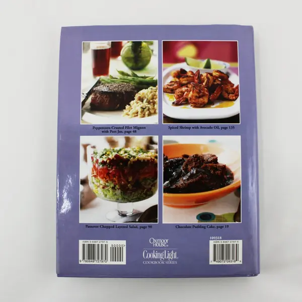 Cooking Light Annual Recipes 2005 Hardcover Dust Jacket Over 1,000 Recipes