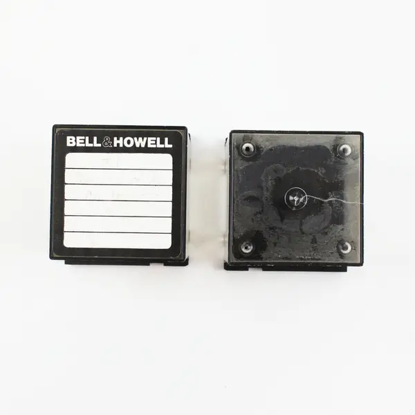 Lot of 22 Bell & Howell Black Slide Storage Cubes for Photographic Slides
