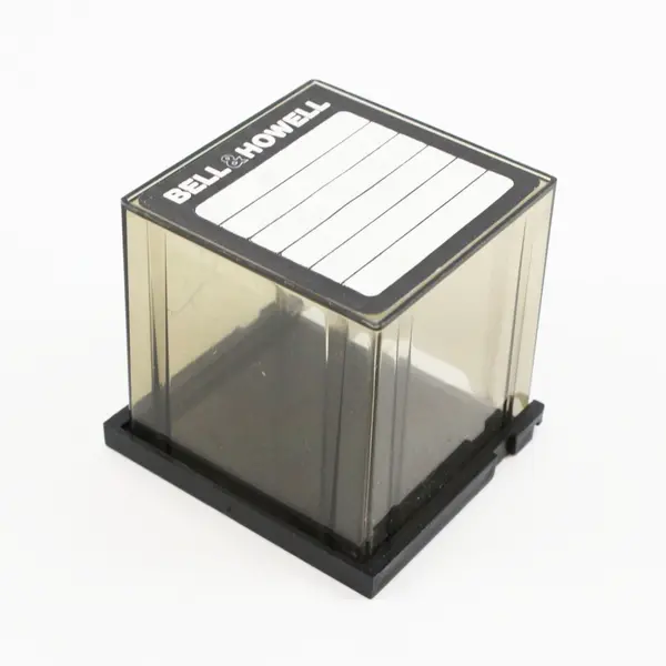 Lot of 22 Bell & Howell Black Slide Storage Cubes for Photographic Slides