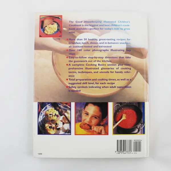The Good Housekeeping Illustrated Children's Cookbook Marianne Zanzarella 1997 