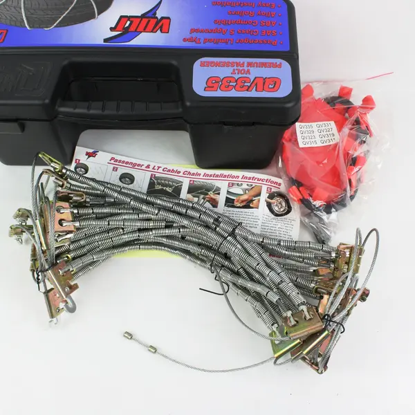 Volt QV335 Passenger/LT Tire Cable Chain Kit Quality Chain Corp Pre-Owned