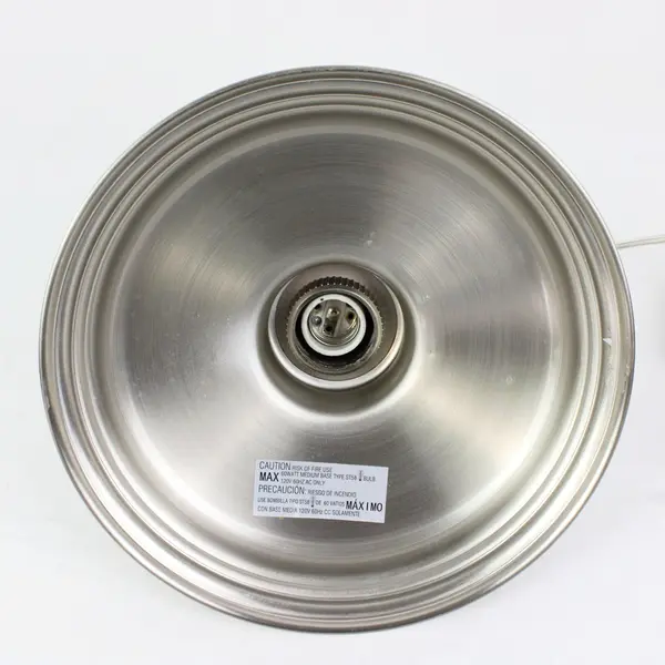 Steel Industrial Dome Pendant Light Fixture with Ceiling Canopy