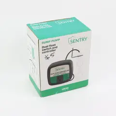 Basement Sentry 148104 Dual Float Switch 12 Amp Controller Untested Wire Damage