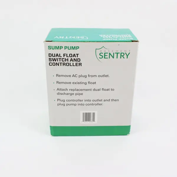 Basement Sentry 148104 Dual Float Switch 12 Amp Controller Untested Wire Damage