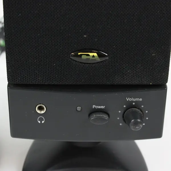 Cyber Acoustics CA-2022R Wired Multimedia Desktop Speakers Black Pair