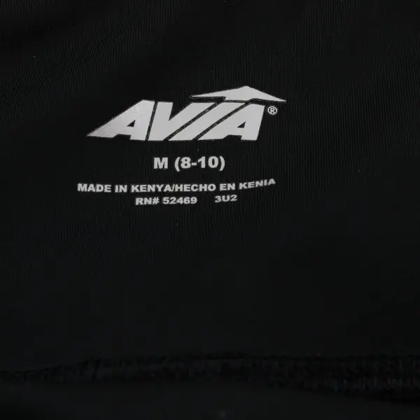 Avia Women's Black Capri Leggings Activewear Medium 8-10