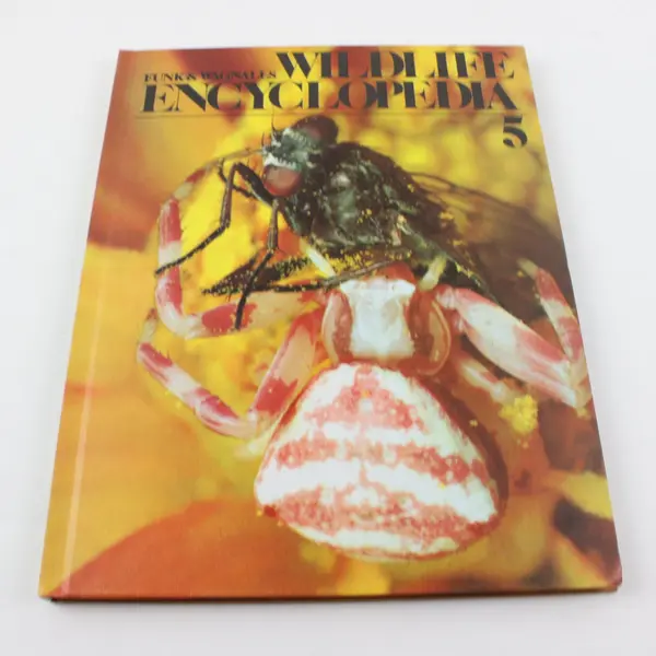 VTG Funk & Wagnalls Wildlife Encyclopedia Vol 5 Hardcover CON - DIV 1974