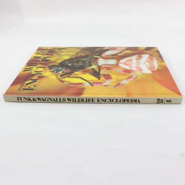 VTG Funk & Wagnalls Wildlife Encyclopedia Vol 5 Hardcover CON - DIV 1974