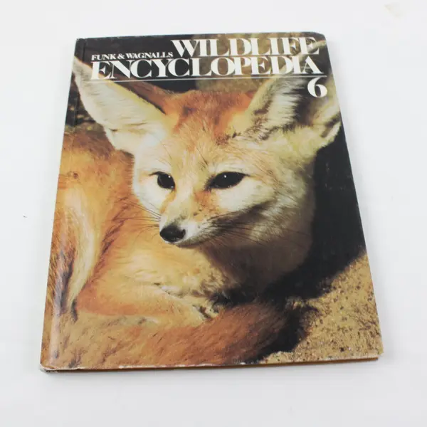 VTG Funk & Wagnalls Wildlife Encyclopedia Vol 6 Hardcover DIV - FIR 1974