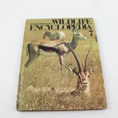 VTG Funk & Wagnalls Wildlife Encyclopedia Vol 7 Hardcover FIS - GLI 1974