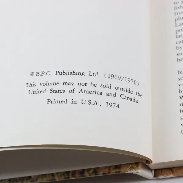 VTG Funk & Wagnalls Wildlife Encyclopedia Vol 7 Hardcover FIS - GLI 1974