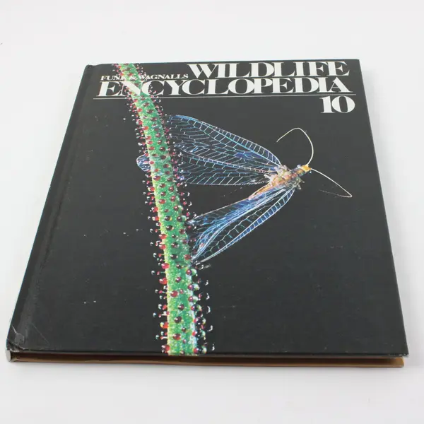 VTG Funk & Wagnalls Wildlife Encyclopedia Vol 10 HYD - LAM 1974 Hardcover