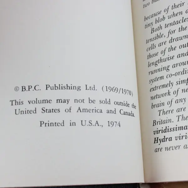 VTG Funk & Wagnalls Wildlife Encyclopedia Vol 10 HYD - LAM 1974 Hardcover