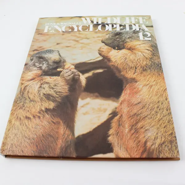 VTG Funk & Wagnalls Wildlife Encyclopedia Vol 12 Hardcover MAN - MUD 1974