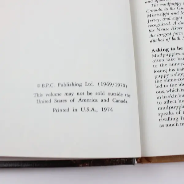 VTG Funk & Wagnalls Wildlife Encyclopedia Vol 13 MUD - OTT Hardcover 1974