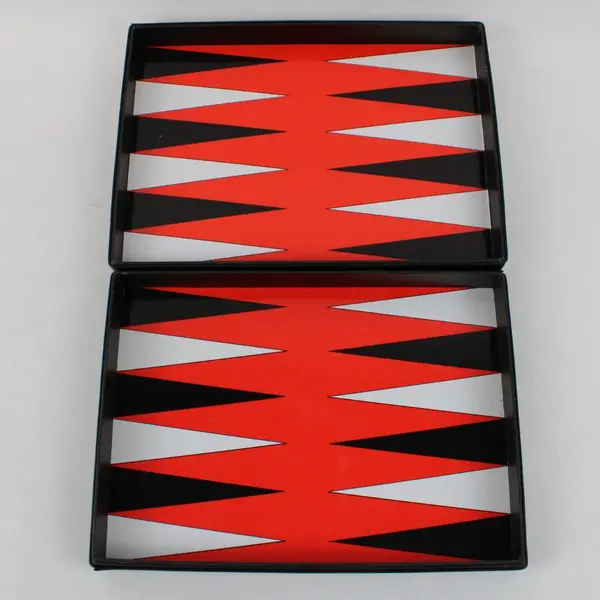 Macy's Multi-Game Set Backgammon Dominoes Poker Chips Dice Playing Cards Used