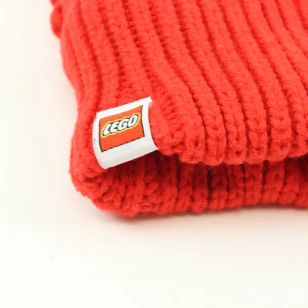 LEGO Red Knit Mittens One Size Winter Gloves