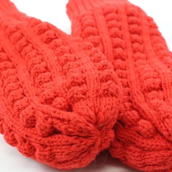 LEGO Red Knit Mittens One Size Winter Gloves