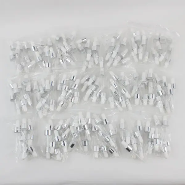 Lot of 200 Droppers Skincare Laboratory Supplies 