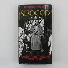 GoodTimes Home Video Sirocco VHS 1989 #4444 Humphrey Bogart Lee J. Cobb B&W