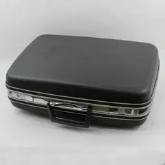 Samsonite Silhouette Charcoal Gray Hard Case Suitcase 20x15x7 FLAWED