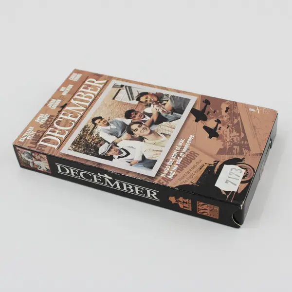 December (1992) VHS Movie Balthazar Getty Wil Wheaton #90873