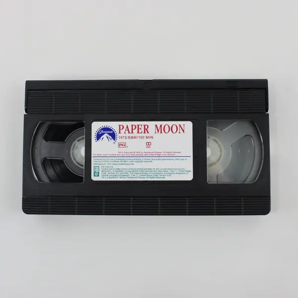 Paper Moon VHS Movie 1973 B&W, #8465 Ryan O'Neal, Madeline Kahn 