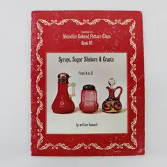 Encyclopedia of Victorian Colored Pattern Glass Book III William Heacock 1976 PB
