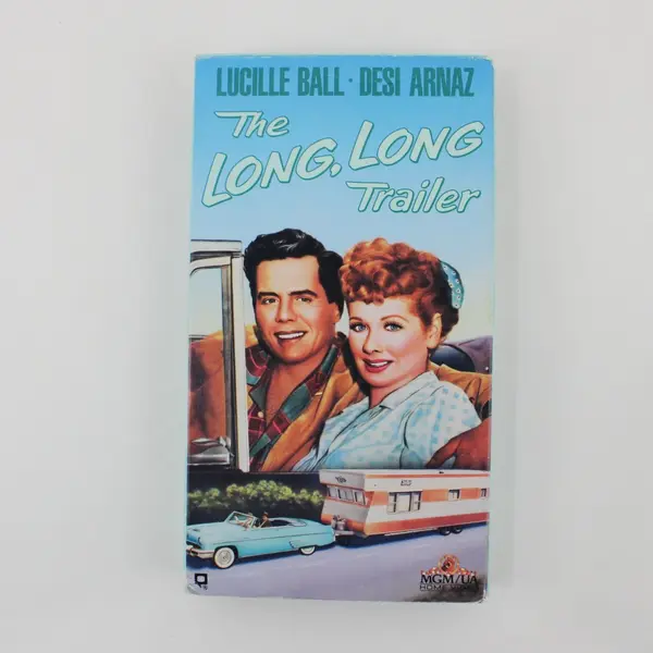 The Long, Long Trailer VHS Movie 1990, Lucille Ball, Desi Arnaz #M202112 