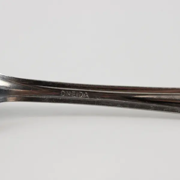 Oneida Gala-Impulse Stainless Steel Medium Solid Cold Meat Serving Fork