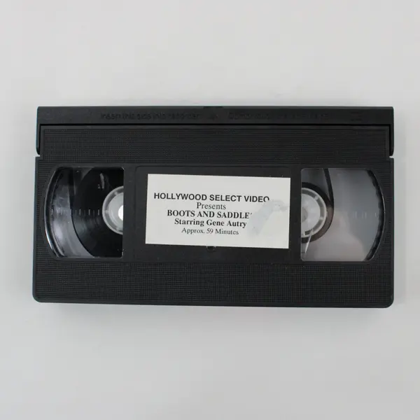Hollywood Select Video Gene Autry Boots and Saddles VHS Western 1987 HSV2001