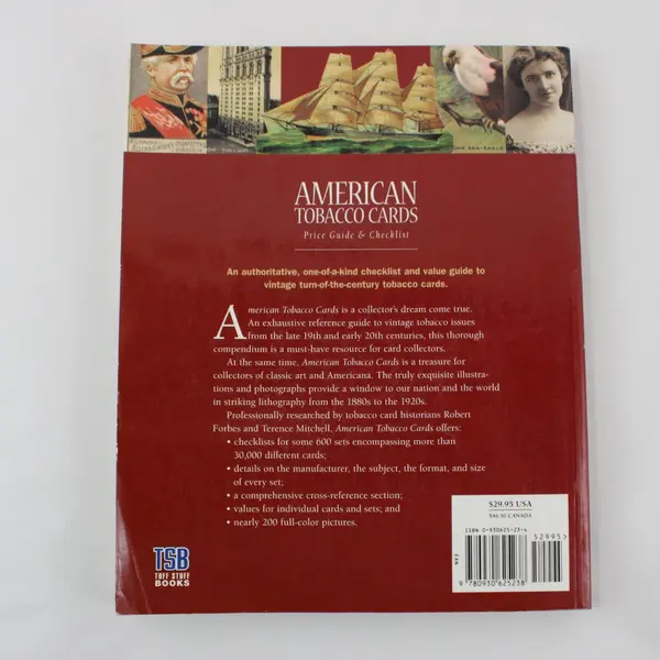 American Tobacco Cards Price Guide & Checklist R Forbes & T Mitchell 1999 PB