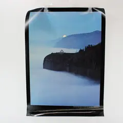 Vintage 1981 Gary Braasch Vista House Columbia River Gorge Oregon Poster 20.5x28